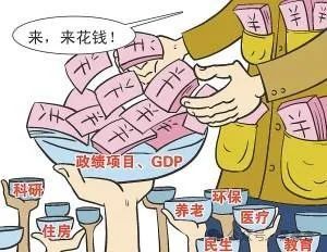 ：从突击花钱到无钱可花凯发k8一触即发财政(图4)